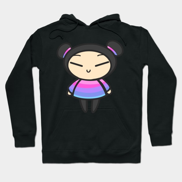 Vaporwave Pucca Hoodie by aishiiart